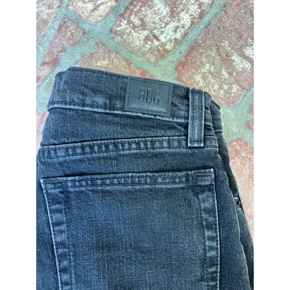 BDG Girlfriend High-Waisted‎ Denim Short in Black Size 28 - Picture 6 of 6